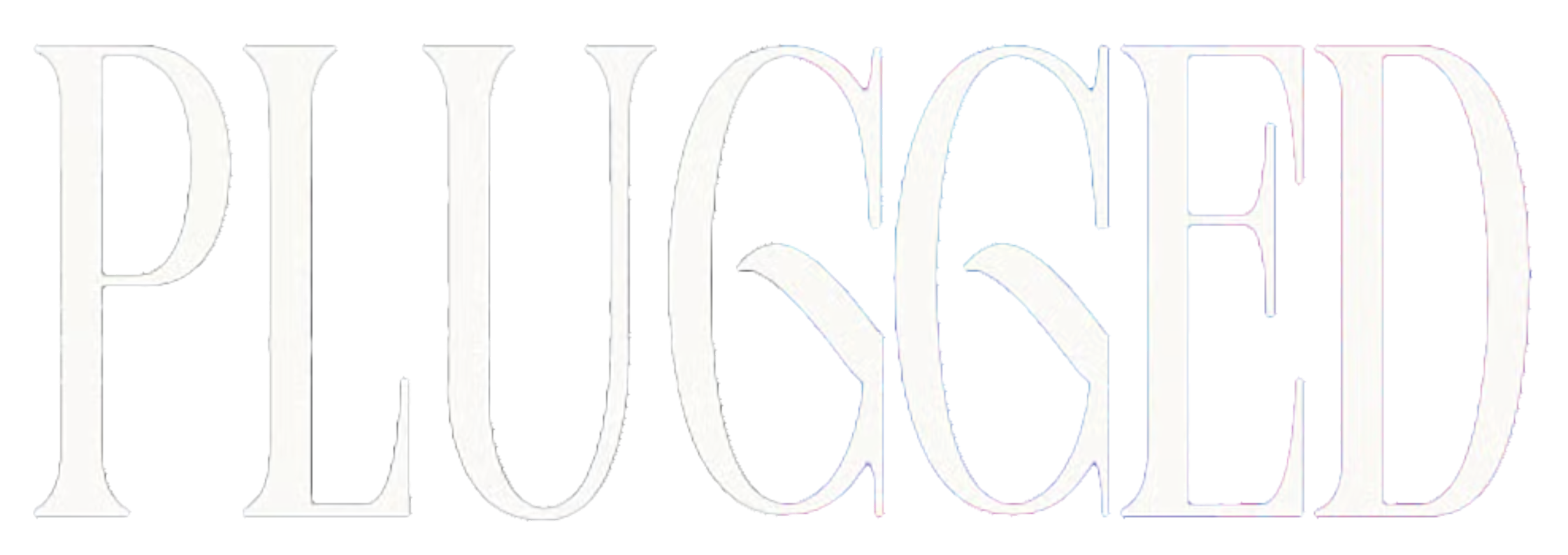 PLUGGED logo